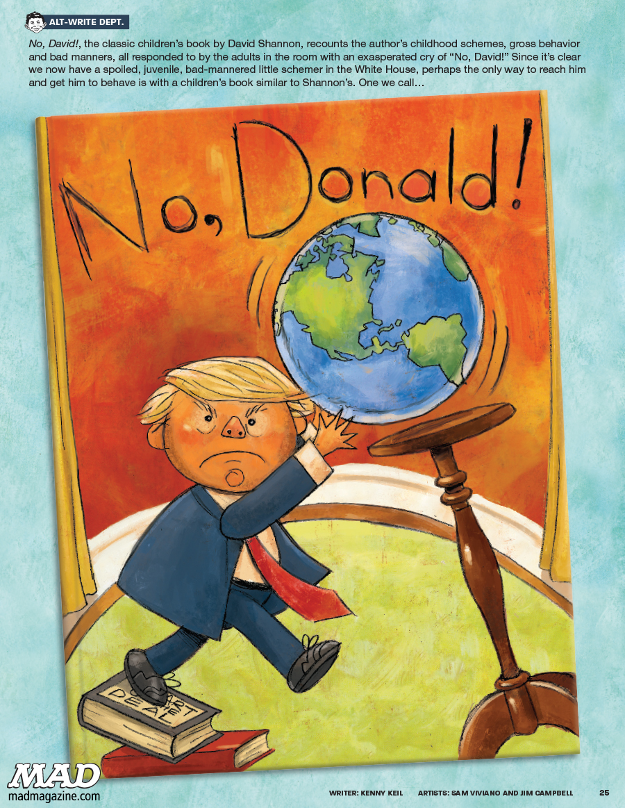 Exclusive Preview: Trump Stars in His Own Kids Book for April's